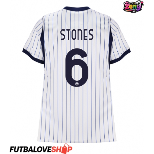 Dres Inter Milan John Stones #6 Preč pre Ženy 2026-27 Krátky Rukáv